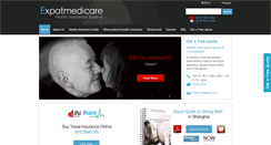 Desktop Screenshot of expatmedicare.com